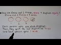 Equal Shares and Fair Division in 3rd Grade Math