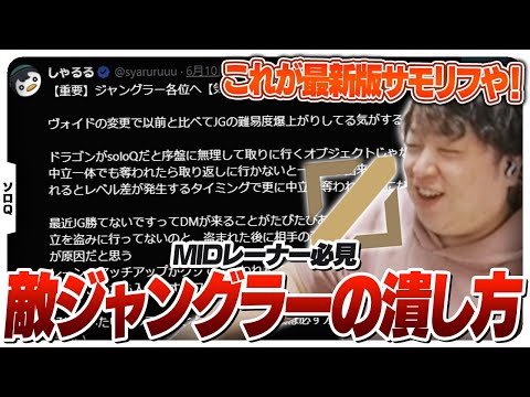 JGがシビアすぎる現環境でMIDレーナーに必要な動きをお見せします [ソロQ/コーキMID/LoL]