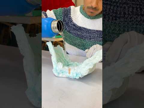 Diaper Fake Snow #shorts