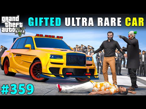 I GIFTED LUXURY ROLLS ROYCE TO MY MAFIA FRIEND | GTA V GAMEPLAY #359 | GTA 5