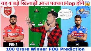 MI vs PBKS Dream11 Prediction, PBKS vs MI Dream11 Team, Dream11 Team of Today Match, Qualifier2