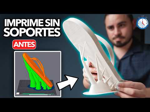 7 TRUCOS para Imprimir en 3D SIN SOPORTES (¡Ni el Slicer lo Cree!)