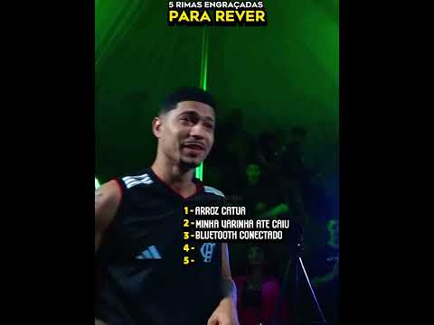 5 Rimas engraçadas para rever | SÓ AS MELHORES kkk#batalhaderima