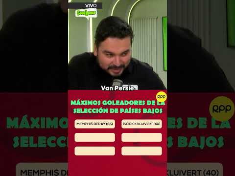 ¿QUIÉNES SON LOS MÁXIMOS GOLEADORES DE PORTUGAL Y PAÍSES BAJOS? #shortrpp