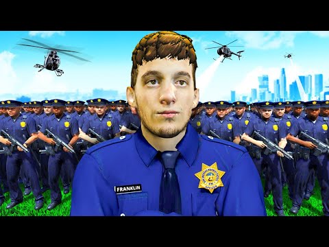 BORALO ŞEHİRDEKİ EN GÜÇLÜ POLİS OLUYOR! 👮‍♀️ GTA 5 GERÇEK HAYAT