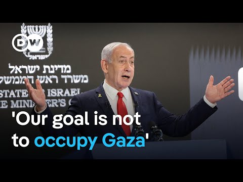 YouTube video thumbnail: Netanyahu Says Israel's New Gaza Plan is 'the Best Way to End the War' 