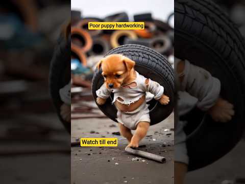 poor puppy emotional story.#animation #viralshort #puppy