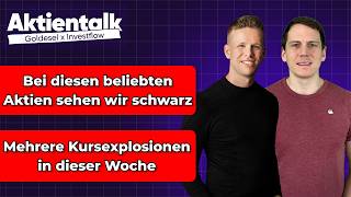 Bei diesen beliebten Aktien sehen wir schwarz/ Viele Kursexplosionen die Woche/ Bitcoin & Gold Rally