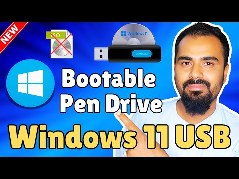 Windows 11 Bootable Pen drive Kaise Banaye? Without ISO & Rufus Bootable USB Banaye 🔥💻