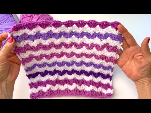 CROCHET Beginner STITCH Right Handed!