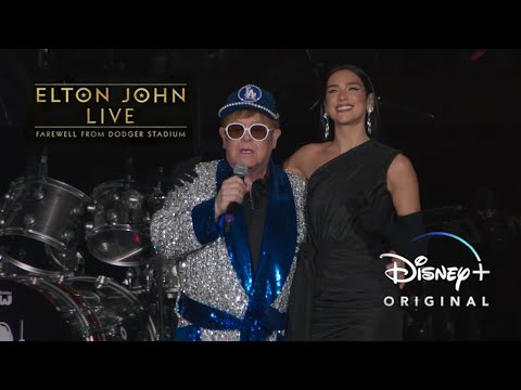 Cold Heart - Elton John & Dua Lipa (Live HD) | Dodger Stadium