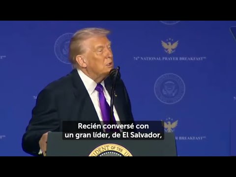 Donald Trump Habla del Presidente Nayib Bukele