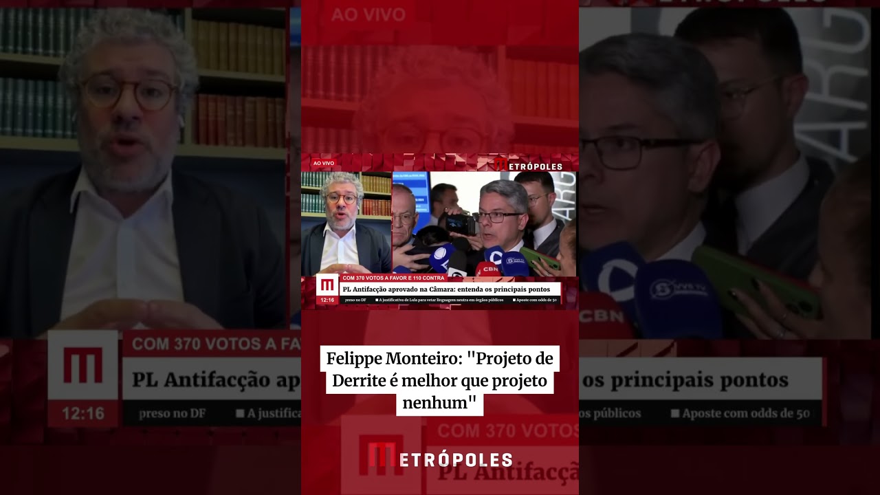 PL Antifacção foi aprovado em sua 6ª versão