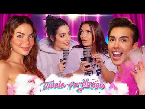 SCHERZI TELEFONICI E PALPATE DI TET*E con ELETTRA LAMBORGHINI e LEVANTE | TAVOLO PARCHEGGIO EP. 128