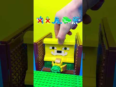 LEGO Roblox escape tsunami for a brainrots wave #lego #escapetsunamiforbrainrots #roblox