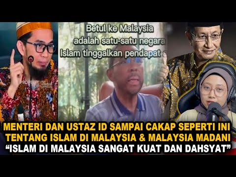 MENTERI AGAMA DAN USTAZ ID SAMPAI CAKAP SEPERTI INI TENTANG ISLAM DI MALAYSIA & MALAYSIA MADANI❗❗