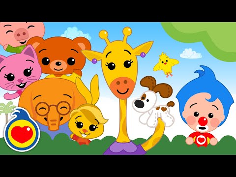 Que Levante La Mano (Sonidos de Animales) ♫ Canciones Infantiles ♫ Plim Plim