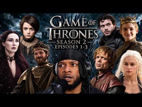 I finally watched "GAME OF THRONES" | Season 2 Episodes 1-3 .... I HATE King Joffrey 🤬😤