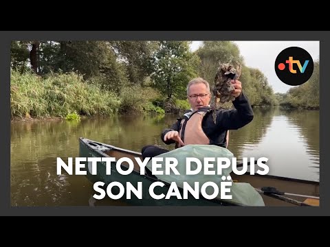 Environnement : nettoyer depuis son canoë pour rendre à la nature sa propreté