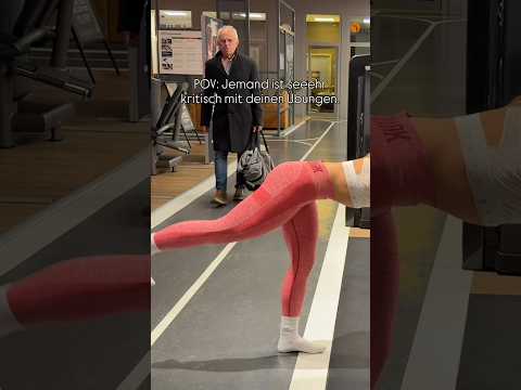 Wenn du versuchst, im Fitnessstudio deine YouTube Videos vorzubereiten 😁 da war jemand kritisch…