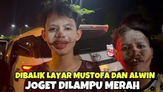 VLOG!!! ALWIN DAN MUSTOFA || JOGET-JOGET DILAMPU MERAH!!!