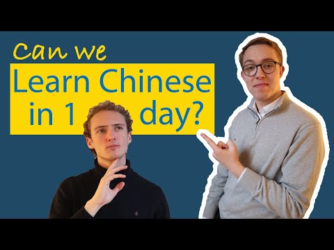Learning Chinese in 1 day - VLOG04