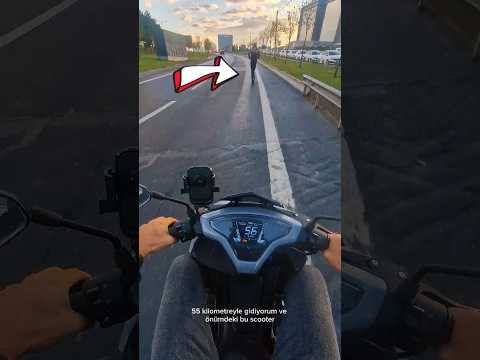 MOTOR GİBİ HIZLI SCOOTER ALDIK ! #shorts