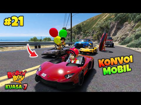 KONVOI MOBIL BOBOIBOY - GTA 5 MOD