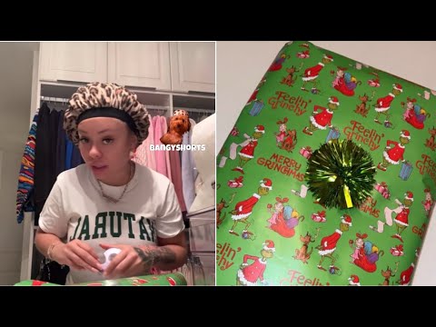 “Wrapping With Big Mama” Latto Shows How She Wraps Her Christmas Presents 🎁