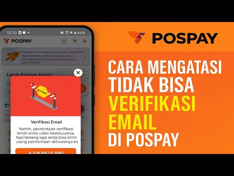 📧 CARA MENGATASI TIDAK BISA VERIFIKASI EMAIL DI POSPAY  TERBARU 2025 📧