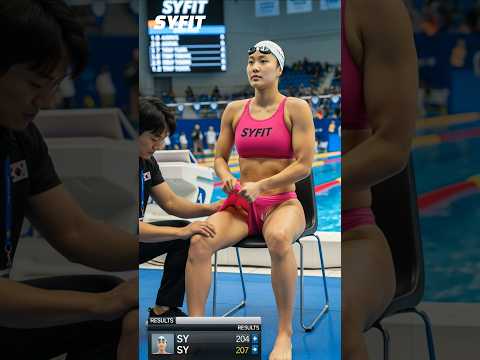 오늘 금메달 딸수있겠지? 믿는다 #sports #수영 #여자모델 #올림픽 #olympic