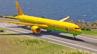 Amazing Take Off Boeing 787 Matilda From Shortest Runway