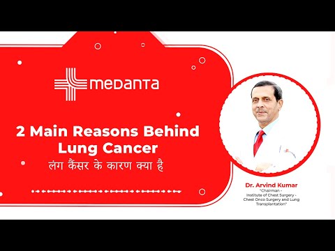 2 Main Reasons Behind Lung Cancer | लंग कैंसर के कारण क्या है | Dr. Arvind Kumar | Medanta