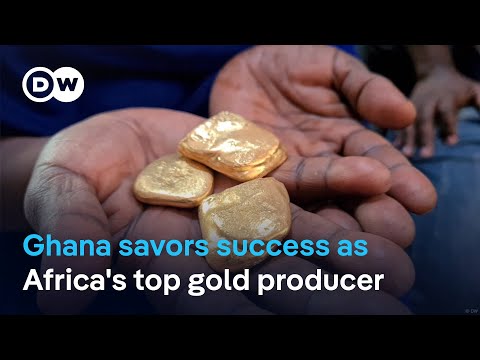 YouTube video thumbnail: Ghana Savors Success as Africa's top Gold Producer