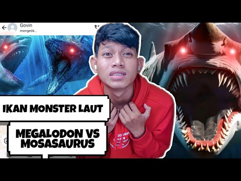 AKU MEMANCING IKAN DI SARANG MAGALODON DAN MOSASAURUS ⁉️⁉️