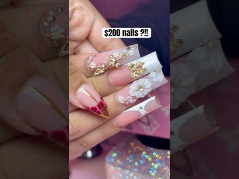 $200 nail set as a teen nail tech 💅💰
