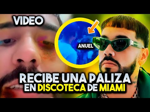 VIDEO: Anuel AA Recibe Brutal Paliza En Una Discoteca En Miami ¿FUE ARCANGEL? | Viral 2024