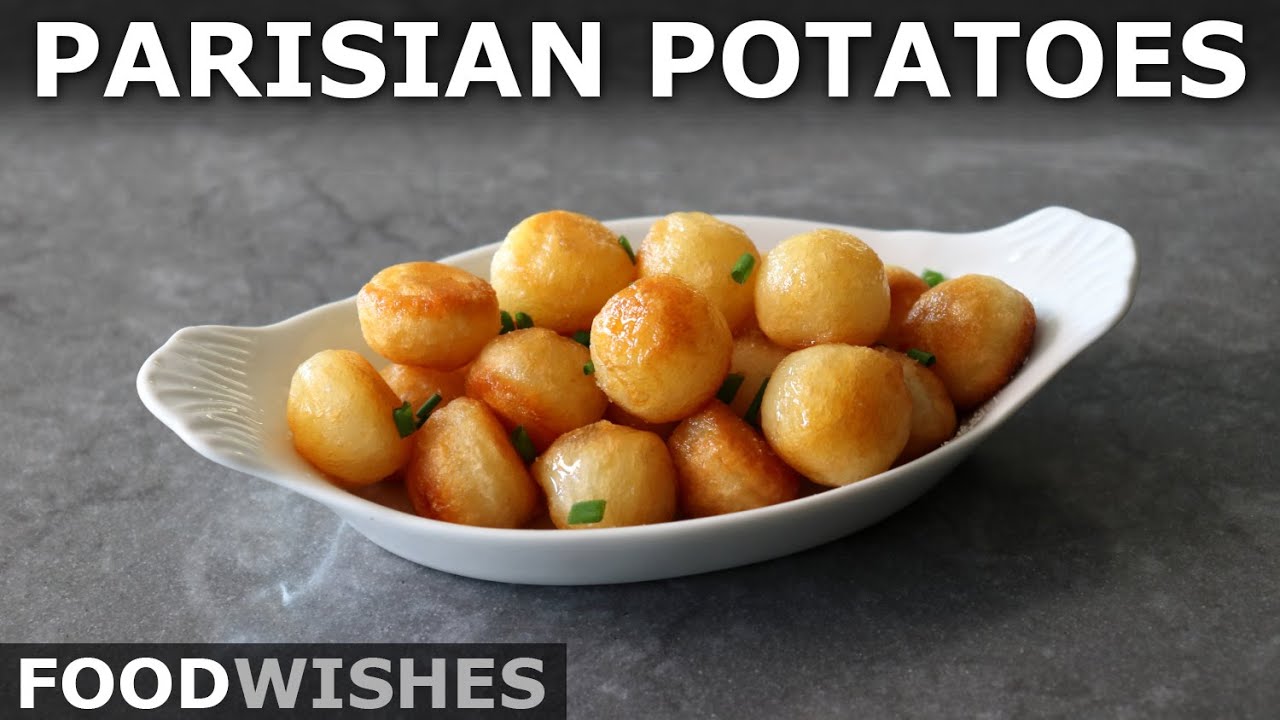 Parisian Potatoes - Crispy Buttery Round French Fries
