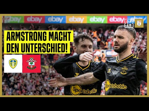 Gelungener Wiederaufstieg: Armstrong entscheidet | Leeds - Southampton | Playoffs: Finale | DAZN