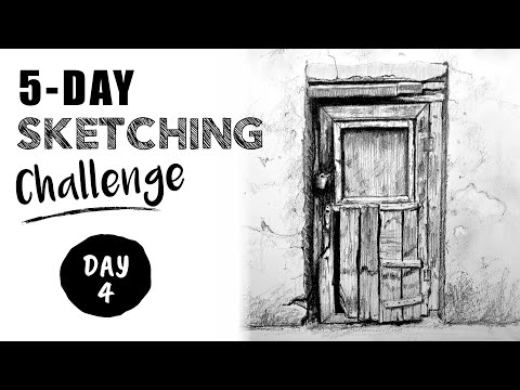 Pencil Sketching 5 DAY Challenge - Lesson 4