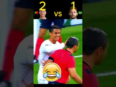 Neymar 😜 vs. Ronaldo 🐐  Football Funny Moments 🤣🤣