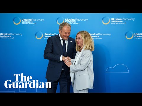 Italy's Meloni hosts Ukraine recovery conference – watch live