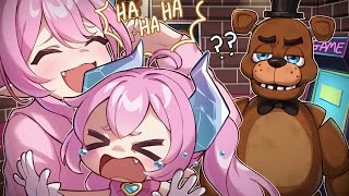I played Five Nights at Freddy's with my MOM!
