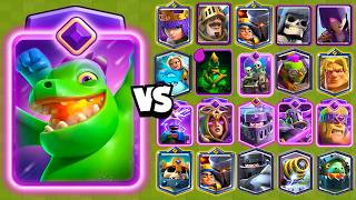 NUEVO BABY DRAGON EVO vs TODAS LAS CARTAS | Clash Royale