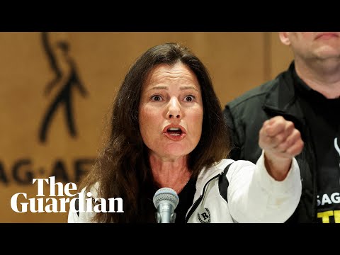 Fran Drescher delivers fiery speech against Hollywood studios as actors strike