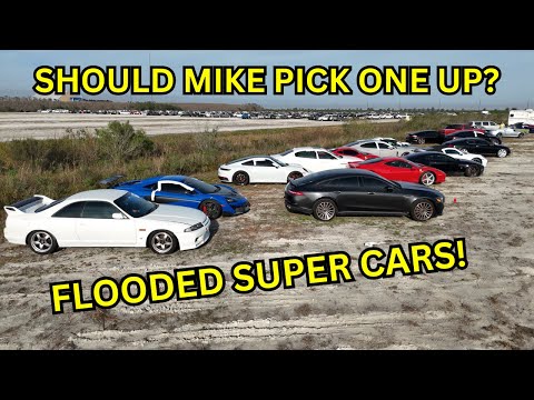 Florida IAA Flooded Super Cars Limited Inventory Left!