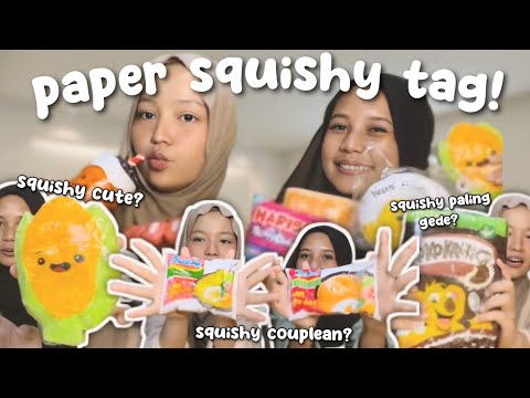 PAPER SQUISHY TAG‼️with Desta Davina