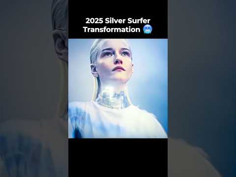 2007 Silver Surfer vs 2025 Silver Surfer transformation #shorts #marvel