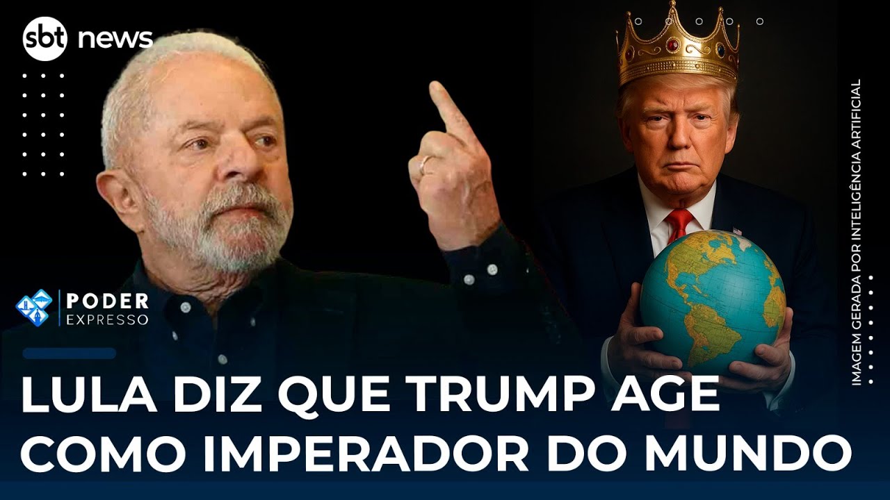 🔴AO VIVO | Lula diz que EUA atuam como imperador do mundo e chama Eduardo de “traidor da pátria”