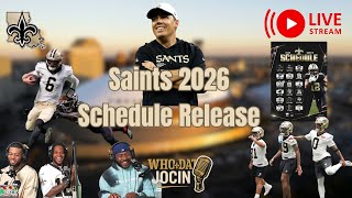 Saints 2026 Schedule is HERE!! | Plus Jordan Tyson & Early Rookie Minicamp Thoughts More!!